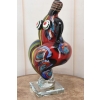 Szkło Murano Style - Kolorowa Pulchna Kobieta - Figura Rzeźba - Dekoracja