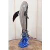 Szkło Murano Style - Kolorowy Wieloryb - Figura Rzeźba Ozdoba