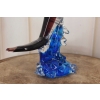 Szkło Murano Style - Kolorowy Wieloryb - Figura Rzeźba Ozdoba