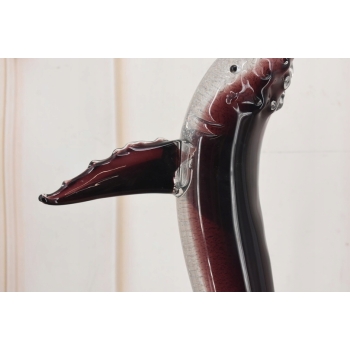 Szkło Murano Style - Kolorowy Wieloryb - Figura Rzeźba Ozdoba