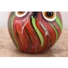 Szkło Murano GLASS - Kolorowa Mała Sówka - Sowa Mądra Głowa - Prezent