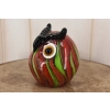 Szkło Murano GLASS - Kolorowa Mała Sówka - Sowa Mądra Głowa - Prezent