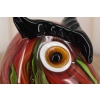 Szkło Murano GLASS - Kolorowa Mała Sówka - Sowa Mądra Głowa - Prezent