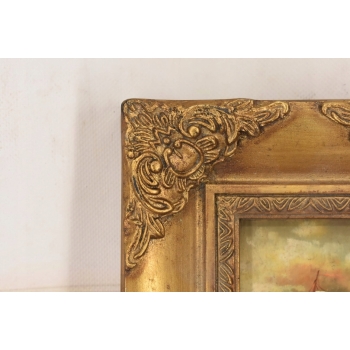 Fale Uderzające w Statek - Sztorm - Okręt - Marynistyczny Obraz Olejny