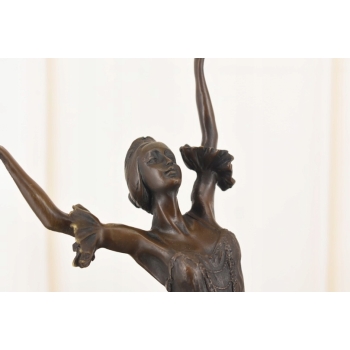 Zmysłowa Tancerka - Baletnica - Kobieta z Brązu - Figura Brąz - Prezent