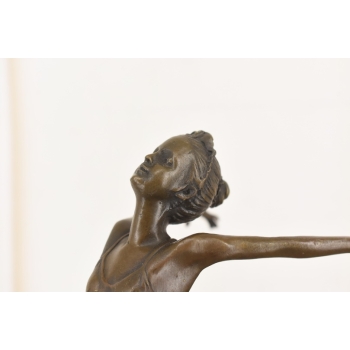Zmysłowa Tancerka - Baletnica - Kobieta z Brązu - Figura Brąz - Prezent