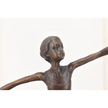 Zmysłowa Tancerka - Baletnica - Kobieta z Brązu - Figura Brąz - Prezent