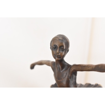 Zmysłowa Tancerka - Baletnica - Kobieta z Brązu - Figura Brąz - Prezent