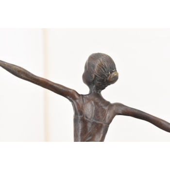 Zmysłowa Tancerka - Baletnica - Kobieta z Brązu - Figura Brąz - Prezent