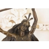 Orientalna Tancerka Victoria - Kobieta z Mieczem - Figura Rzeźba z Brązu