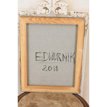 E. DWURNIK 2018 - KOŚCIÓŁ MARIACKI - Miasto KRAKÓW - Obraz Pejzaż Sztuka