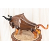 Szkło Murano Style - Byk z Wall Street Figura - Ogromna Figura 74cm