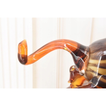 Szkło Murano Style - Byk z Wall Street Figura - Ogromna Figura 74cm
