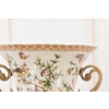 Wazon Waza na Kwiaty - Porcelana + Brąz - Kolorowy - Unikat
