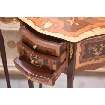 Dwa Nakastliki - Stoliki Szafki Nocne Niciaki - Stół KOMPLET