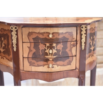 Dwa Nakastliki - Stoliki Szafki Nocne Niciaki - Stół KOMPLET