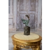 Kobieta Tancerka w Sukni - Figura Styl Art Deco - Sygnowana Rzeźba z Brązu