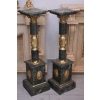 Postumenty Marmurowe - Kolumny z Amforami - Pilary - Marmur + Mosiądz