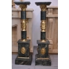 Postumenty Marmurowe - Kolumny z Amforami - Pilary - Marmur + Mosiądz