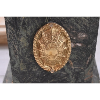 Postumenty Marmurowe - Kolumny z Amforami - Pilary - Marmur + Mosiądz