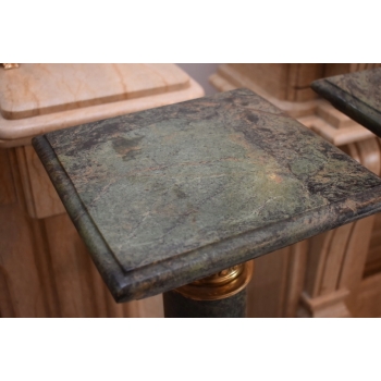 Postumenty Marmurowe - Kolumny z Amforami - Pilary - Marmur + Mosiądz