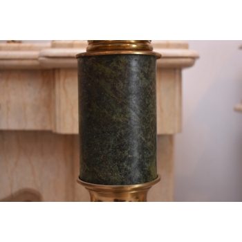 Postumenty Marmurowe - Kolumny z Amforami - Pilary - Marmur + Mosiądz