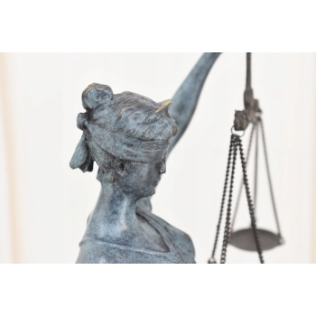 TEMIDA z Brązu - FIGURA PREZENT DLA PRAWNIKA 40cm