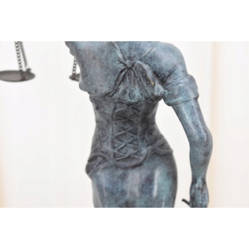 TEMIDA z Brązu - FIGURA PREZENT DLA PRAWNIKA 40cm
