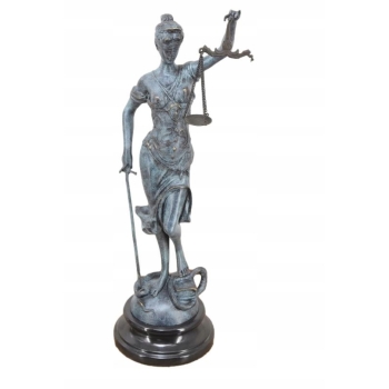 TEMIDA z Brązu - FIGURA PREZENT DLA PRAWNIKA 40cm
