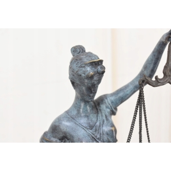 TEMIDA z Brązu - FIGURA PREZENT DLA PRAWNIKA 40cm