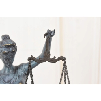 TEMIDA z Brązu - FIGURA PREZENT DLA PRAWNIKA 40cm