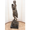 Ikar z Rozłożonymi Skrzydłami - Mityczna Ogromna Figura Rzeźba z Brązu 42cm