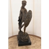 Ikar z Rozłożonymi Skrzydłami - Mityczna Ogromna Figura Rzeźba z Brązu 42cm
