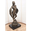 Ikar z Rozłożonymi Skrzydłami - Mityczna Ogromna Figura Rzeźba z Brązu 42cm