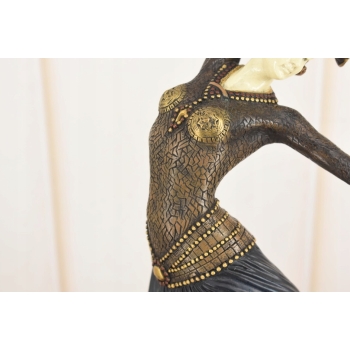 TANCERKA - FIGURA Z Brązu - w Stylu Demetre Chiparus