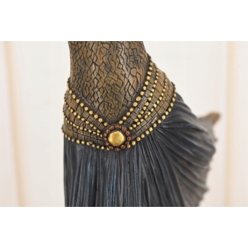 TANCERKA - FIGURA Z Brązu - w Stylu Demetre Chiparus