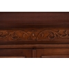Drewniana Komoda - Rzeźbiona, w Stylu Henryka II + Blat Marmur