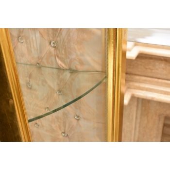 Ekskluzywna Witryna Barokowa – Przeszklona, Rzeźbiona, Styl Pałacowy