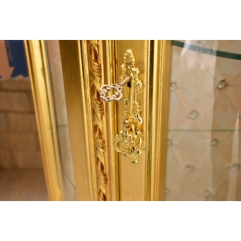 Ekskluzywna Witryna Barokowa – Przeszklona, Rzeźbiona, Styl Pałacowy