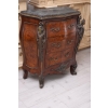 Komoda w Stylu Ludwika XV z Marmurowym Blatem + Okucia - Unikat!
