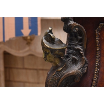 Komoda w Stylu Ludwika XV z Marmurowym Blatem + Okucia - Unikat!