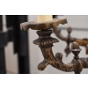 Żyrandol ANTYCZNY z Brązu Królewska Lampa Sufitowa Styl Barokowy