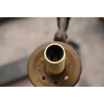 Żyrandol ANTYCZNY z Brązu Królewska Lampa Sufitowa Styl Barokowy