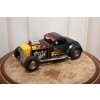 Metalowy Model Samochód z Płomieniami - Hot Rod - Prezent