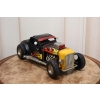 Metalowy Model Samochód z Płomieniami - Hot Rod - Prezent