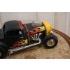 Metalowy Model Samochód z Płomieniami - Hot Rod - Prezent