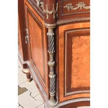 Antyczna Ludwikowska Jadalnia Stół Krzesła Meble Pomocnik Witryna BAR