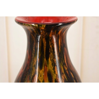 Wazon Murano Style Vulcano - Flakon - Grube Włoskie Szkło - Prezent