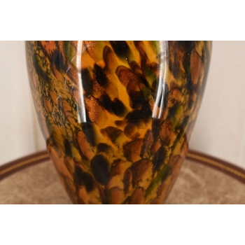 Wazon Murano Style Vulcano - Flakon - Grube Włoskie Szkło - Prezent