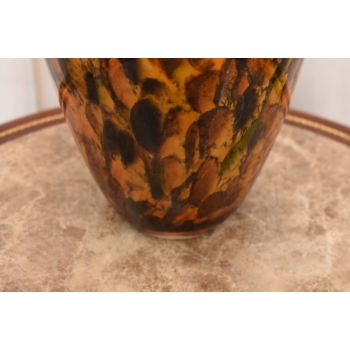 Wazon Murano Style Vulcano - Flakon - Grube Włoskie Szkło - Prezent